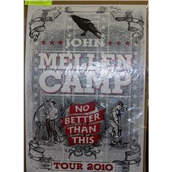 JOHN MELLENCAMP TOUR 2010 2882/3000 FRAMED PRINT