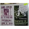 Image 1 : JANIS JOPLIN 1970 MARIJUANA DEVIL'S HARVEST PRINTS