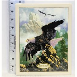 SUMMER MAJESTIC VIGIL COLLECTOR EAGLE WALL PLAQUE