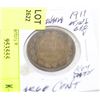 Image 1 : 1911 CANADA LARGE CENT (KEY DATE)