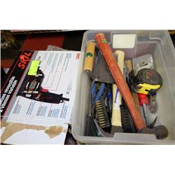 BIN OF MISC TOOLS