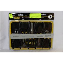 FIX IT MINI PLIERS SET WITH CASE