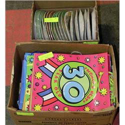 2 BOXES OF PARTY SUPPLIES