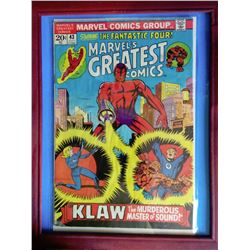 #1-FRAMED VINTAGE MARVEL'S GREATEST COMICS #43