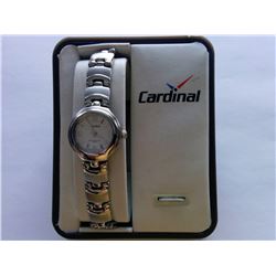 #5-NEW LADIES CARDINAL WATCH W/WARRANTY