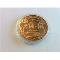 #17-1 OZ PURE COPPER USA BUFFALO COIN