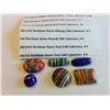 Image 1 : #18-LOT OF 6 RAINBOW STONES