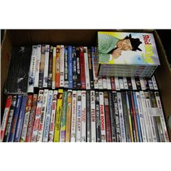 BOX OF 70 DVDs