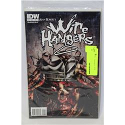 FOUR(4) WIRE HANGERS COMICS