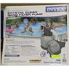 Image 1 : INTEX ABOVE GROUND POOL WITH KRYSTAL CLEAR SAND