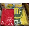 Image 1 : BOX W/EDMONTON ESKIMOS THROW, RED