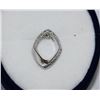 Image 1 : #7-STERLING SILVER DIAMOND PENDANT