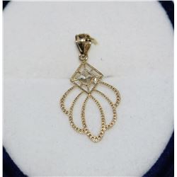 #8-14K GOLD PENDANT