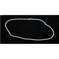 #19-STERLING SILVER NECKLACE