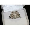 Image 1 : #21-STERLING SILVER DIAMOND (0.10CT) HEART DESIGN