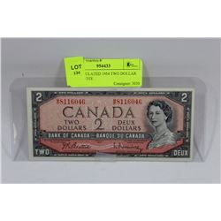 UNCIRCULATED 1954 TWO DOLLAR BANK NOTE