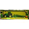 Image 1 : NEW JOHN DEERE 7420 DIE CAST TRACTOR WITH PLOW