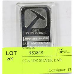 PAN AMERICA 10Z SILVER BAR