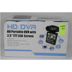 NEW HD DVR DASHCAM WITH LCD DISPLAY