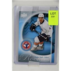 2011 UPPER DECK TAYLOR HALL ROOKIE CARD
