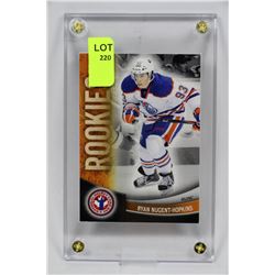 2012 RYAN NUGENT HOPKINS UPPER DECK ROOKIE CARD