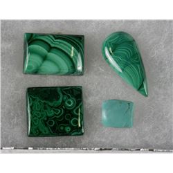COLLECTION OF ASSORTED MALACHITE
