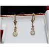 Image 1 : #48-14K GOLD DIAMOND (0.50CT) EARRINGS