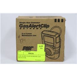 GAS ALERT CLIP EXTREME GAS DETECTOR