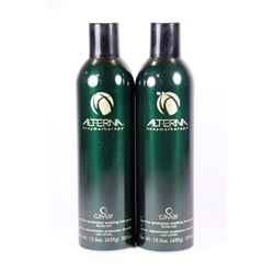 TWO BOTTLES OF ALTERNA ENZYME THERAPY CAVIAR