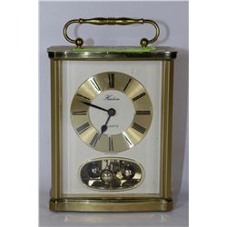 QUARTZ HEIRLOOM  MANTLE CLOCK
