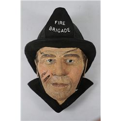 LAKELAND STUDIOS 1998 FIREMAN CHALKWARE FIGURE