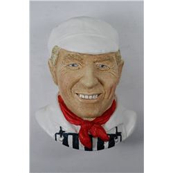 LAKELAND STUDIOS 1997 FISH MERCHANT CHALKWARE