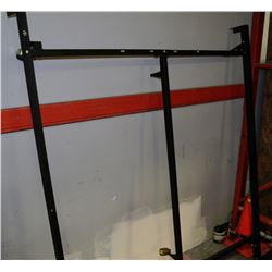 1 SET OF NEW METAL BEDRAILS FITS SINGLE/DOUBLE/