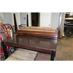 THREE USED KITCHEN TABLES SOLD AS ONE LOT