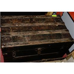 VINTAGE TRUNK WITH CONTENTS