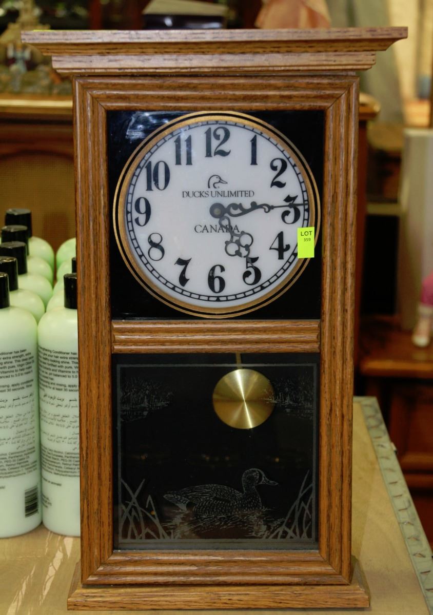 DUCKS UNLIMITED CLOCK