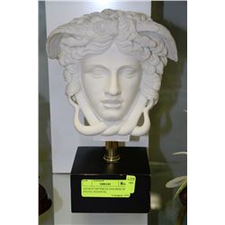 ANCIENT MYTHICAL FIGURINE ON SWIVEL PEDESTAL