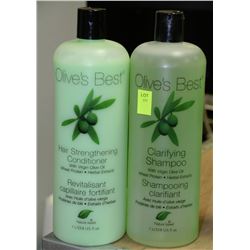 OLIVES BEST 1L SHAMPOO WITH 1L CONDITIONER
