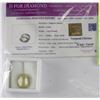 Image 1 : OVAL NATURAL YELLOW  CITRINE 6.931CT WITH COA