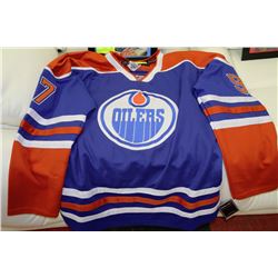 BRAND NEW RBK MCDAVID SIZE 52 JERSEY BLUE