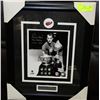 Image 1 : GORDIE HOWE FRAMED SIGNED PICTURE