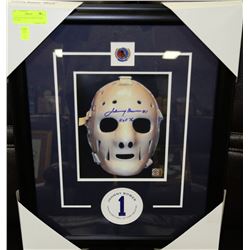 JOHNNY BOWER FRAMED SIGNED PICTURE