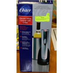 NEW OSTER ELECTRIC WINE OPENER WITH CHILLER