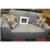 Image 3 : NEW GREY FABRIC SOFA AND LOVE SEAT WITH ACCENT