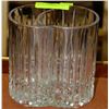 Image 1 : CRYSTAL DUAL SECTIONED VASE