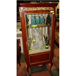 EGYPTIAN MADE ORNATE DISPLAY CABINET