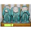 Image 1 : "SEE NO EVIL, HEAR NO EVIL, SPEAK NO EVIL" MONKEY
