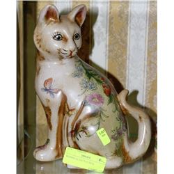 WHIMSICAL CAT FIGURINE