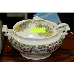 SOUP TOUREEN WITH LADLE