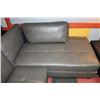 Image 2 : NEW GREY LEATHERETTE SECTIONAL